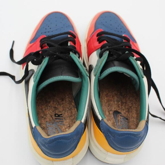 Nike Air Jordan 1 Elevate Low Womens 7.5 Red Blue Leather Sneaker DX3951 - Picture 8 of 9